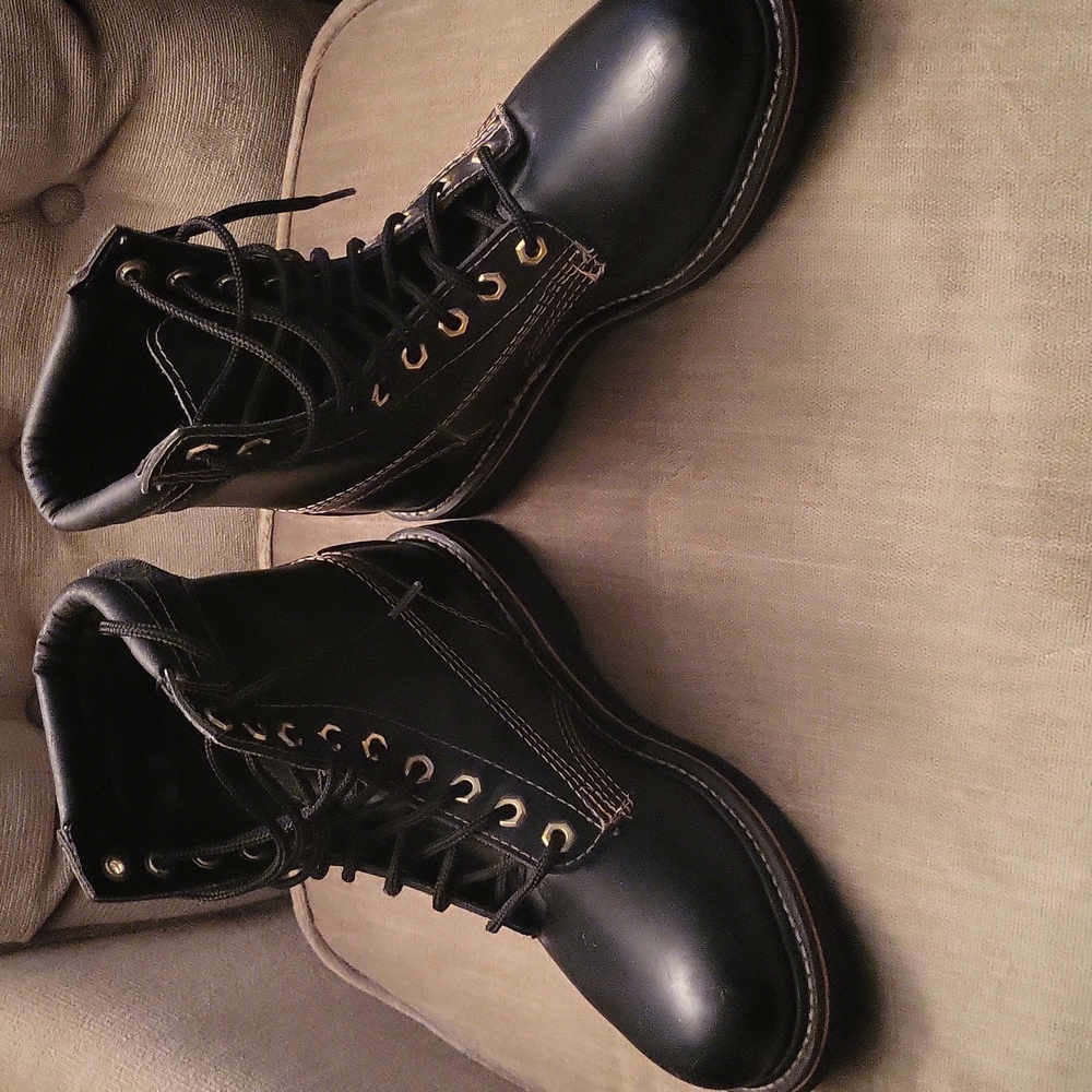 Steel Toe Boots Men's 7 1/2